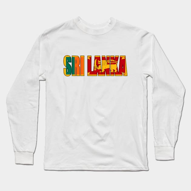 Sri Lanka Long Sleeve T-Shirt by SeattleDesignCompany